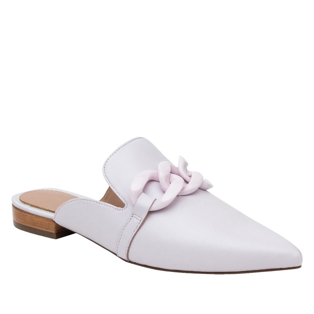 Bashwood Handmade Leather Pointed Toe Mule For Women